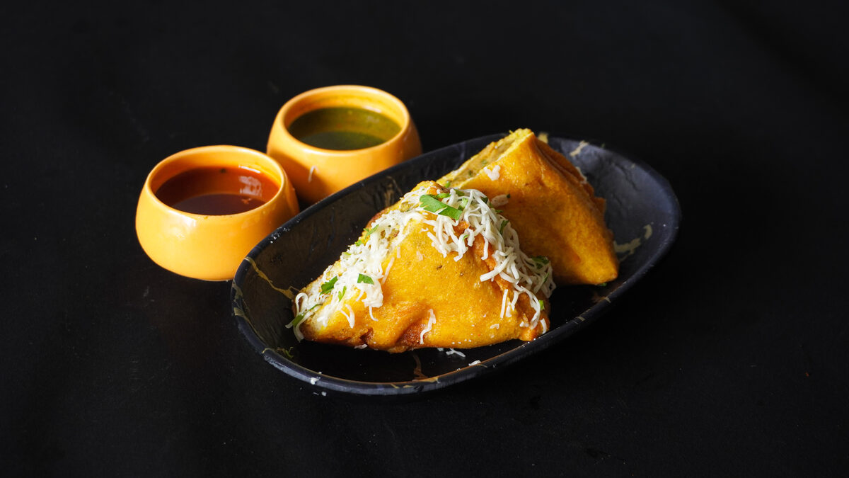 Cheese Bread Pakoda